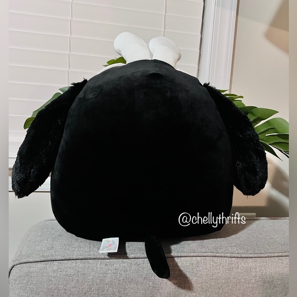 Squishmallow Nathaniel the Black Cocker Spaniel Easter Edition - Picture 3 of 3